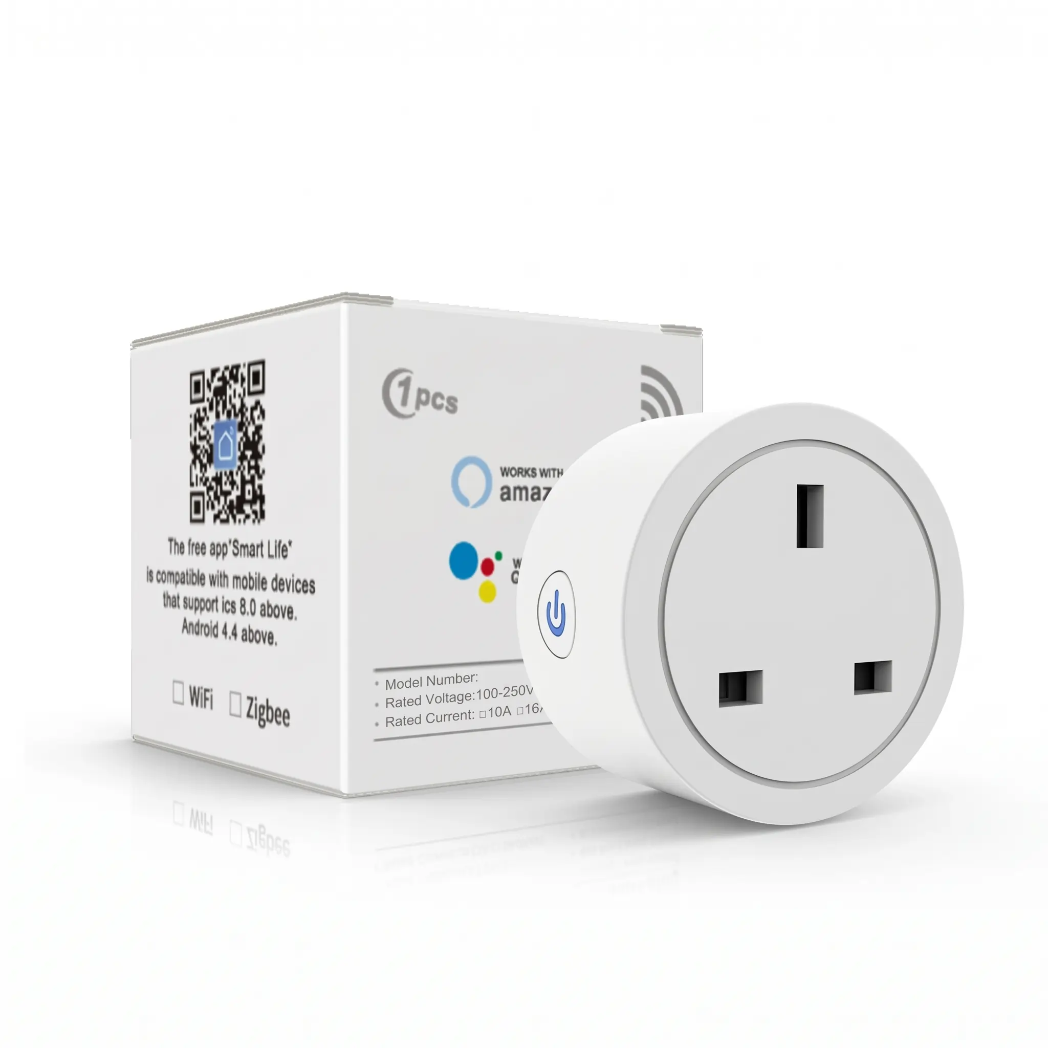 Wifi Smart Plug UK Type 16A