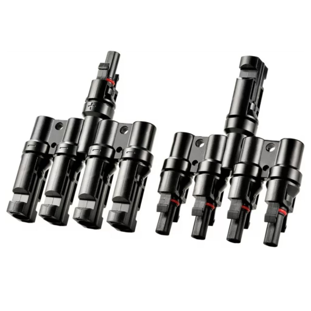 MC4 4-in-1 Solar Panel Branch Connector