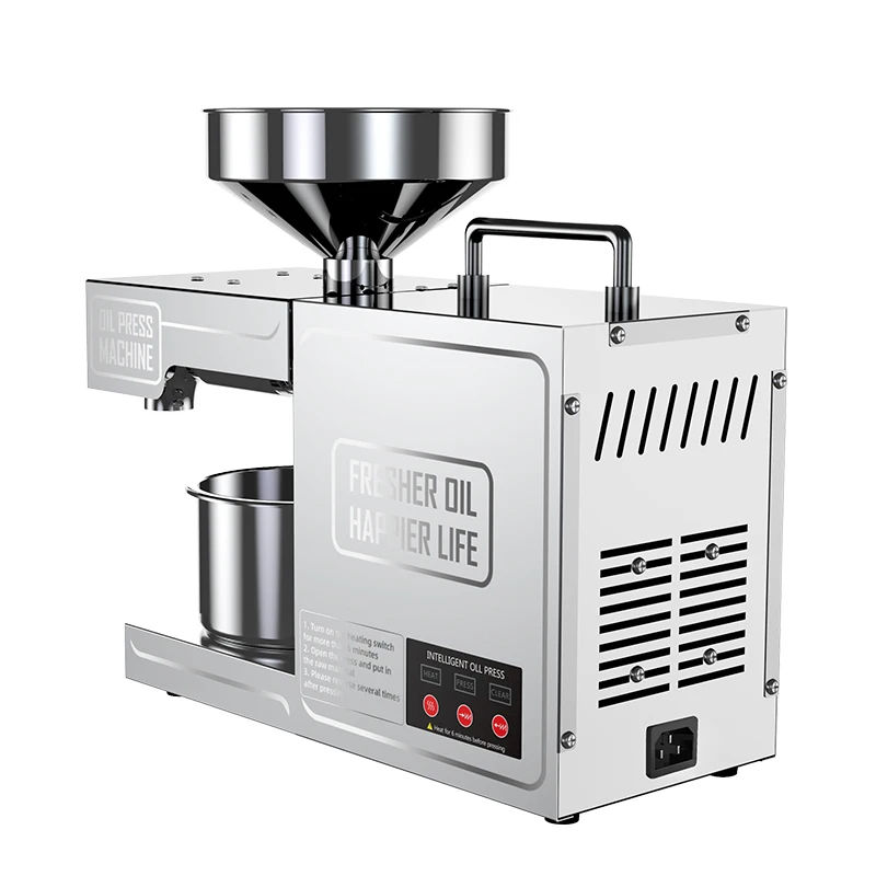 Automatic Cold Oil Pressing Machine